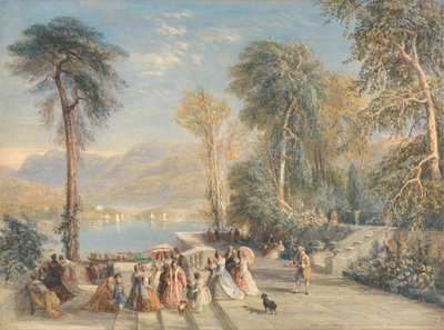 Windermere During the Regatta by David Cox